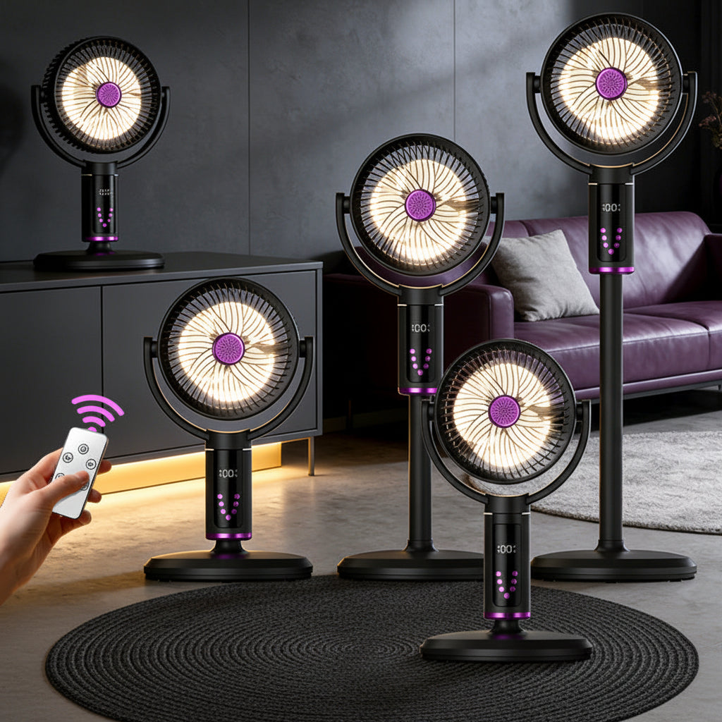 EnergyBoost E2 Pedestal Fan view 4