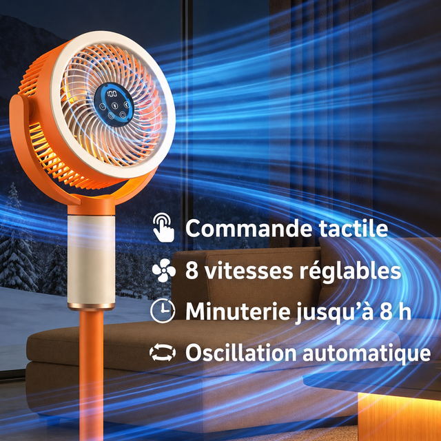 Commande tactile du ventilateur E3