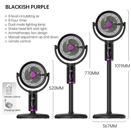 EnergyBoost E2 Pedestal Fan view 10
