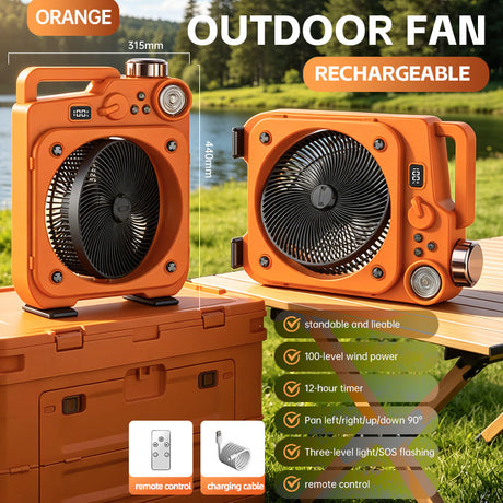 EnergyBoost E5 Pedestal Fan view 15