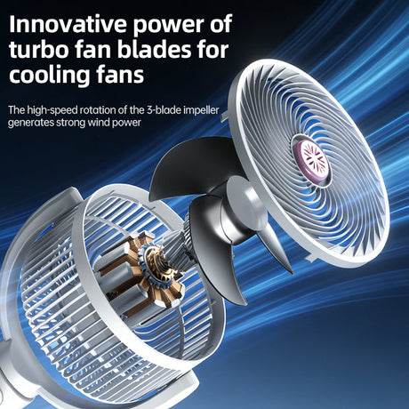 EnergyBoost E1 Pedestal Fan view 9