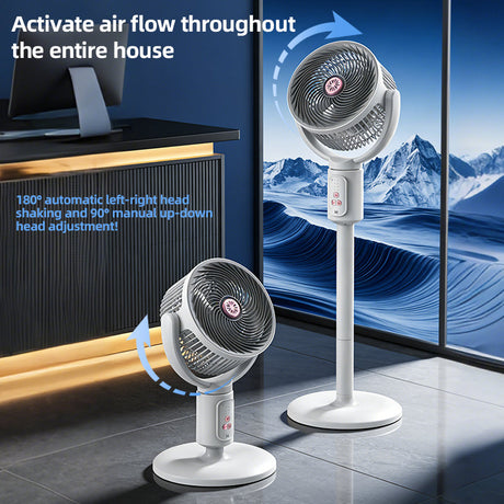 EnergyBoost E1 Pedestal Fan view 4