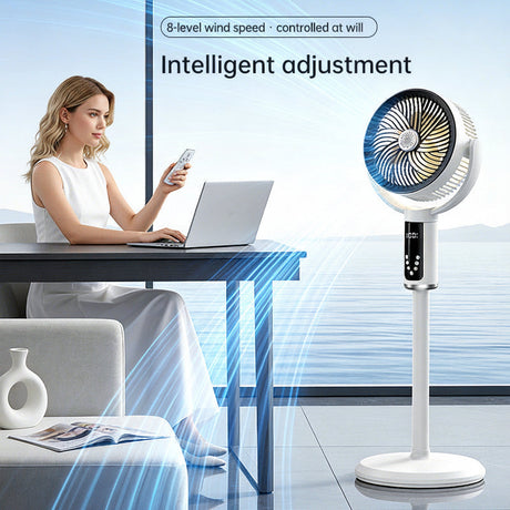 EnergyBoost E2 Pedestal Fan view 3