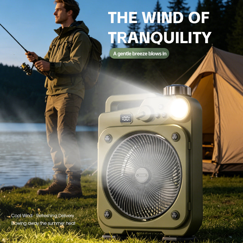 EnergyBoost E5 Pedestal Fan view 3