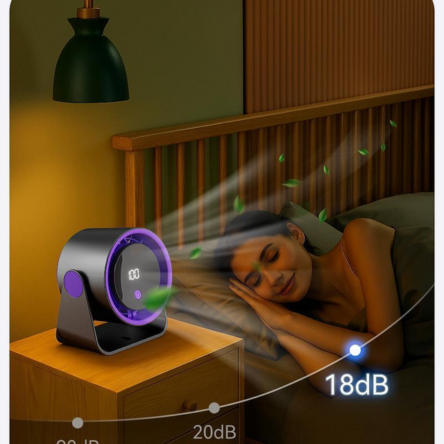 EnergyBoost W12 – utilisation silencieuse la nuit