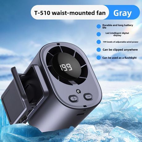 EnergyBoost W10 Wearable Fan view 2