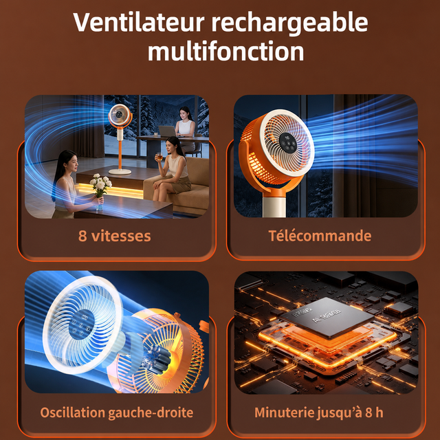 Fonctions du ventilateur E3