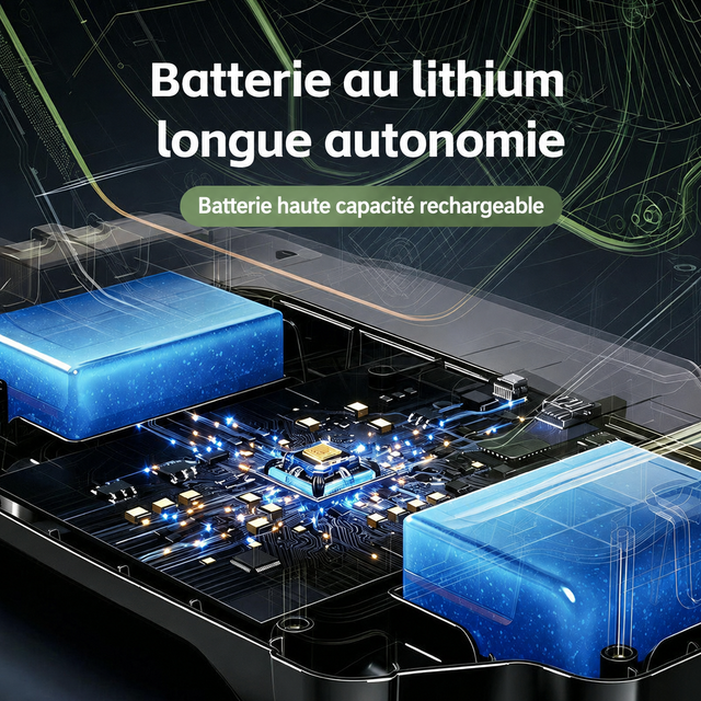 Batterie rechargeable du ventilateur E5