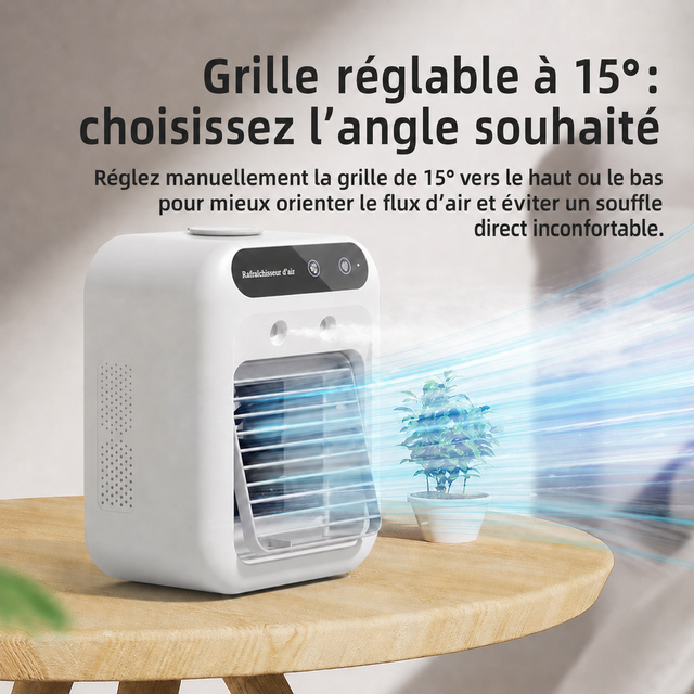 EnergyBoost W1 – grille réglable à 15 degrés