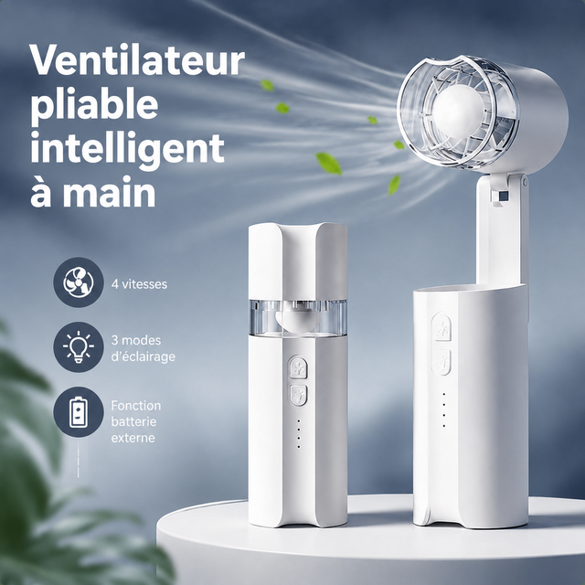 EnergyBoost W11 – ventilateur pliable intelligent
