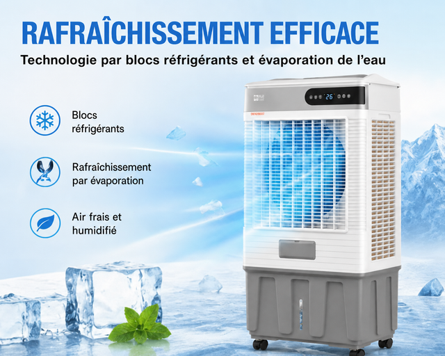 EnergyBoost W6 – rafraîchissement assisté par eau