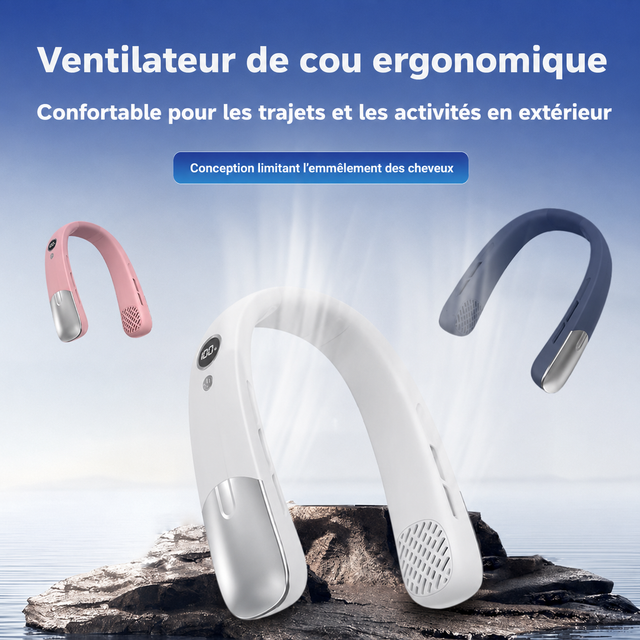 Ventilateur de cou W7 ergonomique
