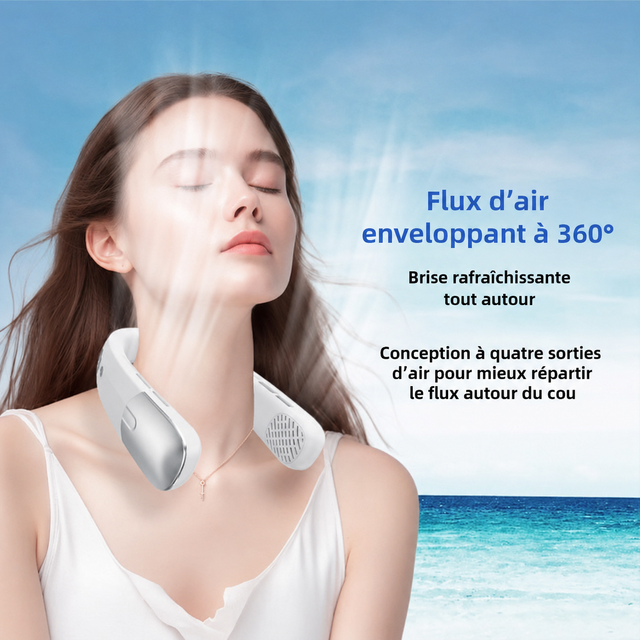 Flux d’air à 360 degrés du ventilateur W7